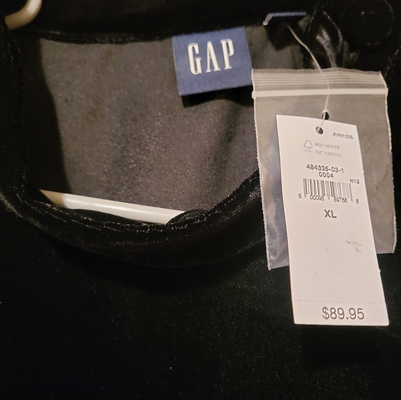 GAP long sleeve velvet dress XL - Picture 2 of 3